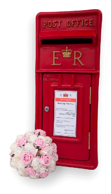 red postbox hire weddings